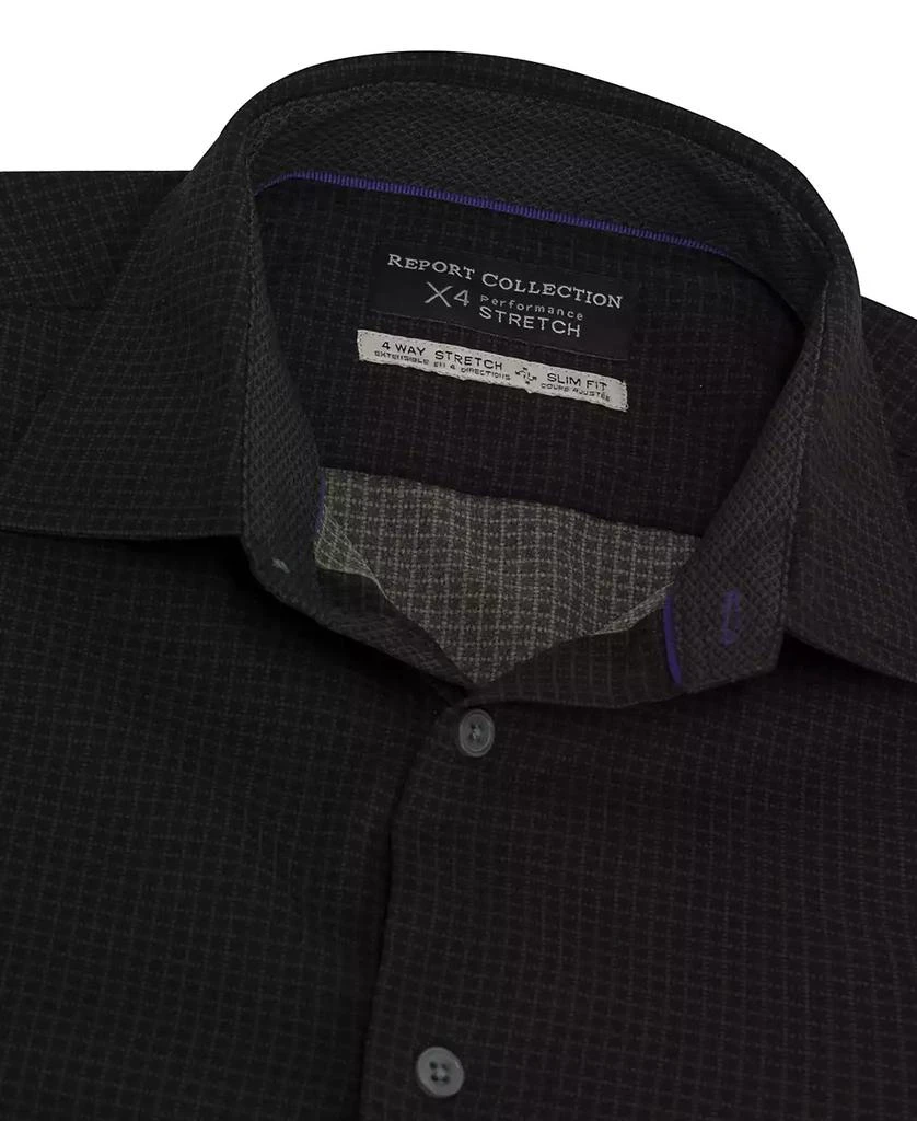 Report Men's Slim-Fit Tonal-Print Shirt 4