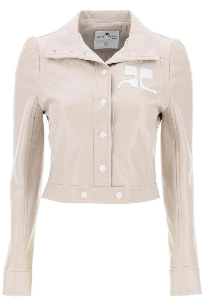 Courrèges Re-edition Vinyl Effect Jacket 1