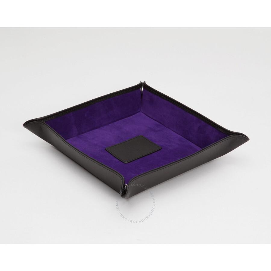 Wolf Blake Black Pebble Coin Tray 305728