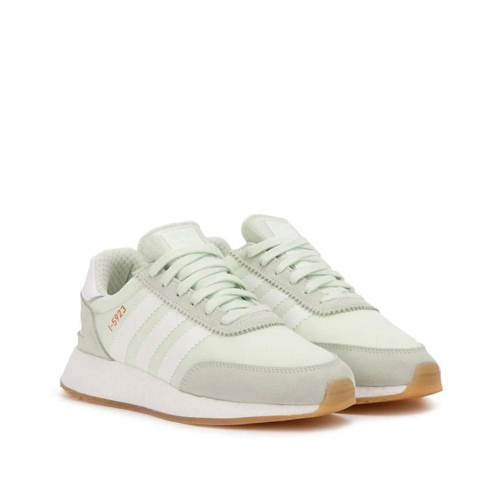 Adidas Women's I-5923 Running Shoes In Aero Green/footwear White/gum 2