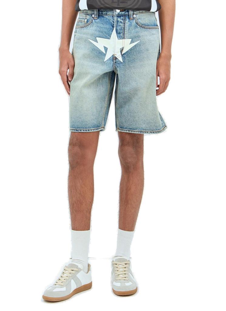A Bathing Ape A BATHING APE® Twin Star Denim Shorts