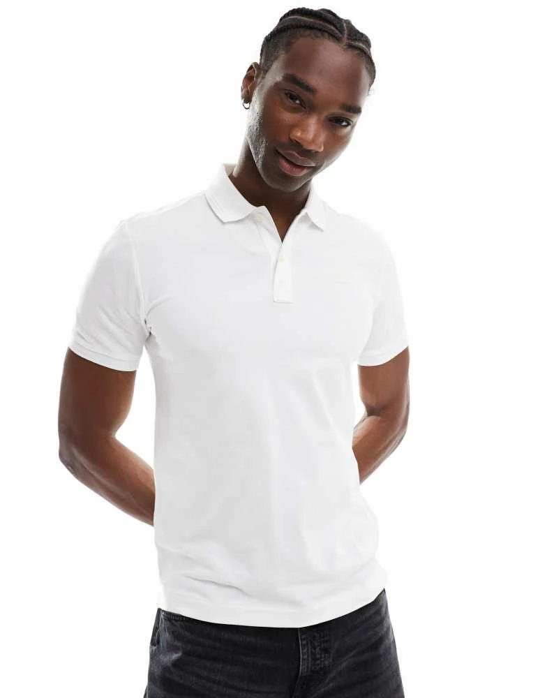 G-Star G-Star dunda slim fit polo shirt in white 1
