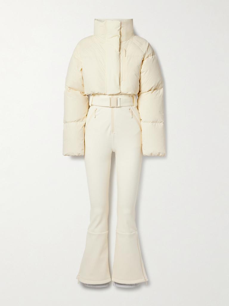Cordova Myoko 配腰带绗缝带填充物连体滑雪服