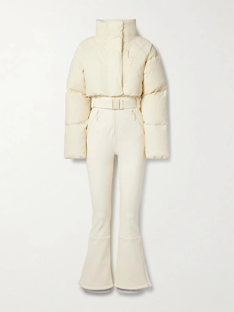 Cordova Myoko 配腰带绗缝带填充物连体滑雪服 1