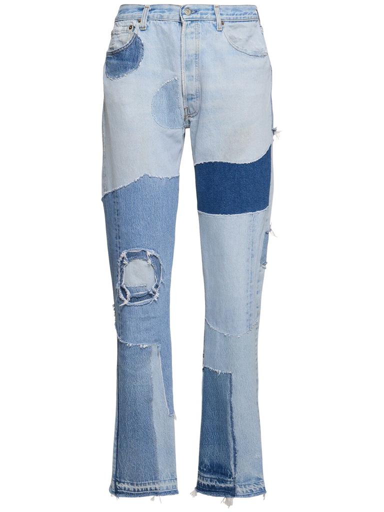 Gallery Dept Jake Patchwork Effect Denim Jeans