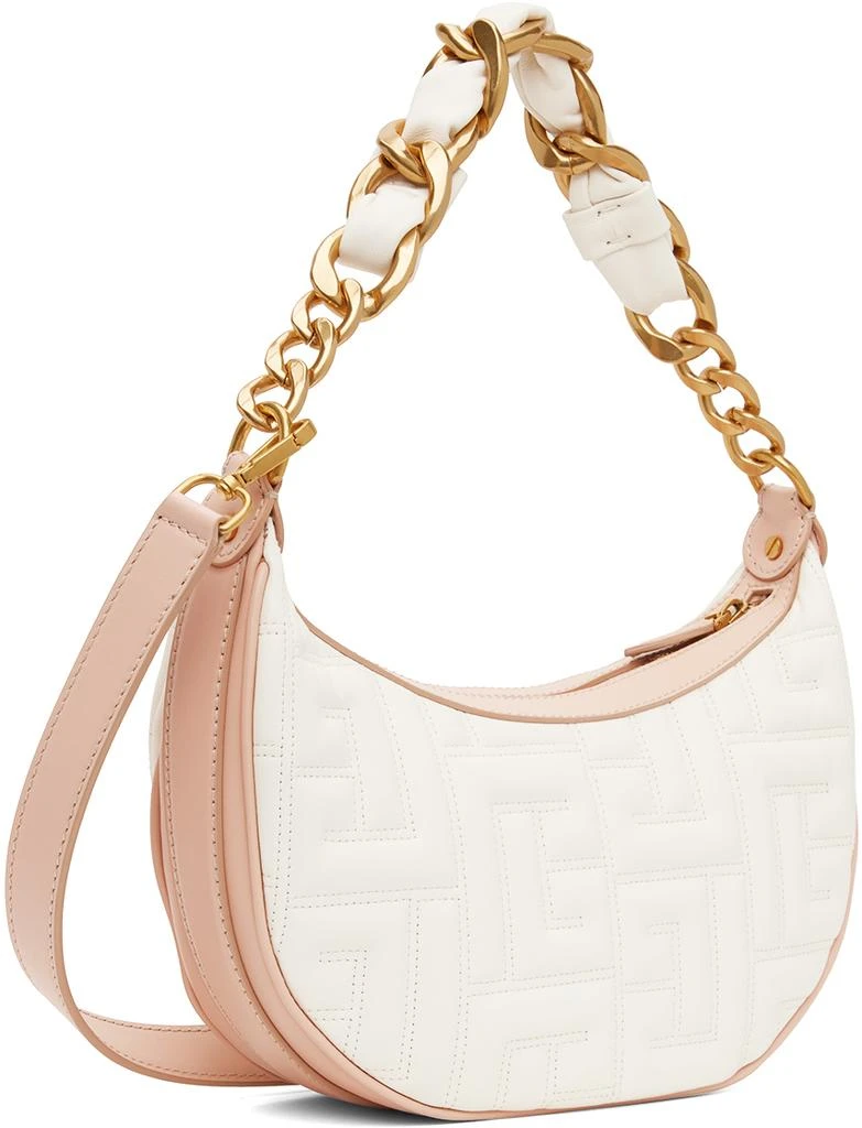 Balmain White 1945 Soft Bag 3