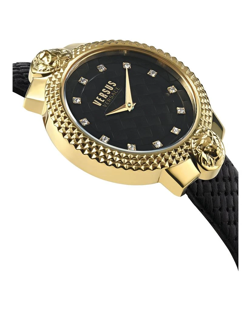 Versus Versace Mouffetard Leather Watch 4