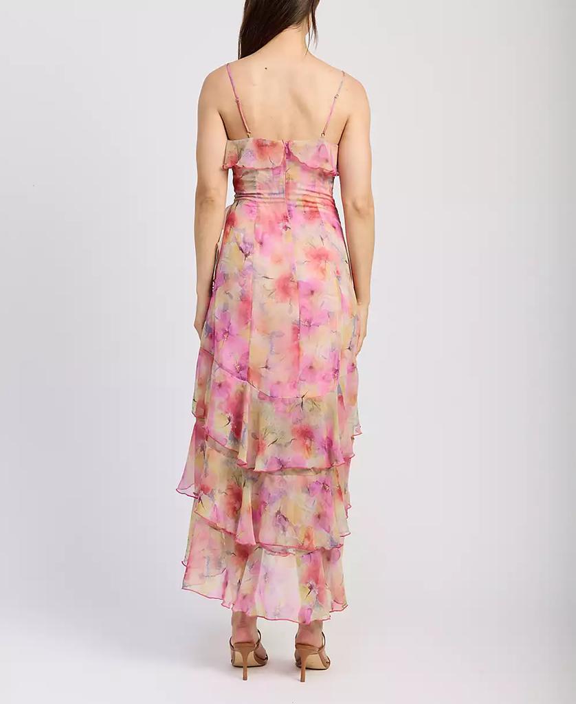 En Saison Women's Amari Ruffle-Trim Maxi Dress