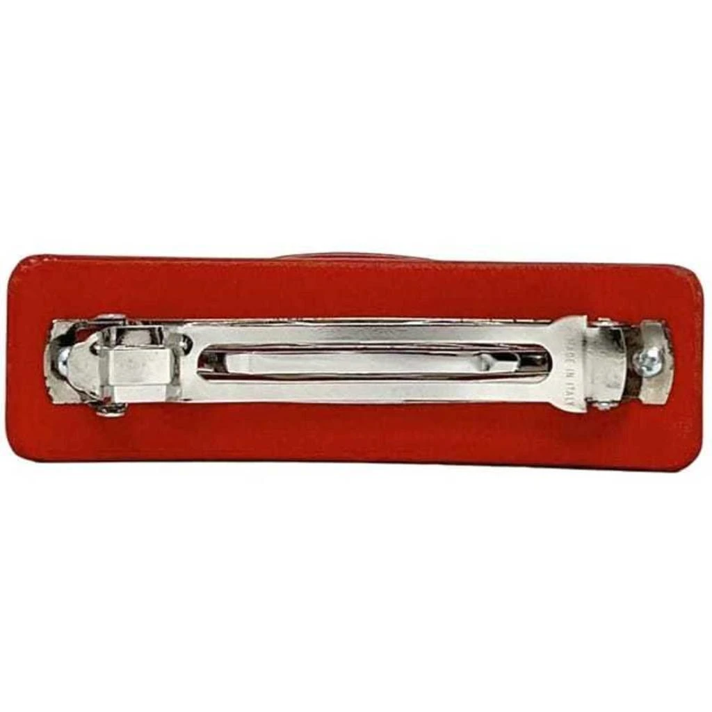 Salvatore Ferragamo Leather Barrette (Pre-Owned) 2