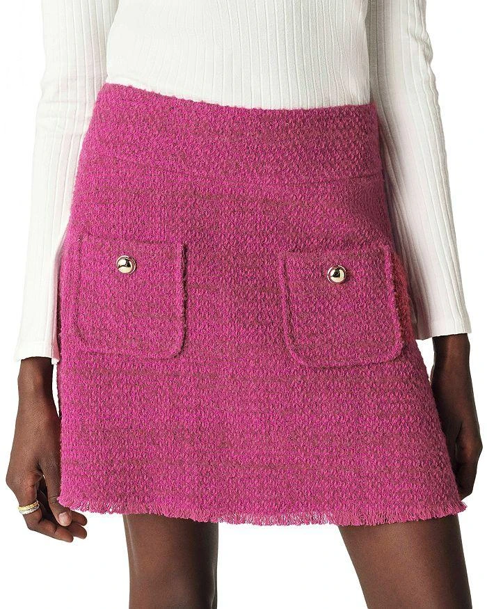 ba&sh Jupe Bonnie Tweed Mini Skirt 1