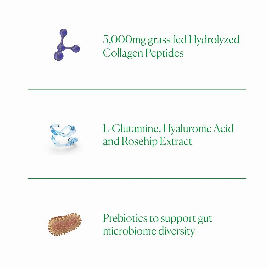 The Nue Co. The Nue Co. Collagen Gut Barrier+ Powder 200g 2