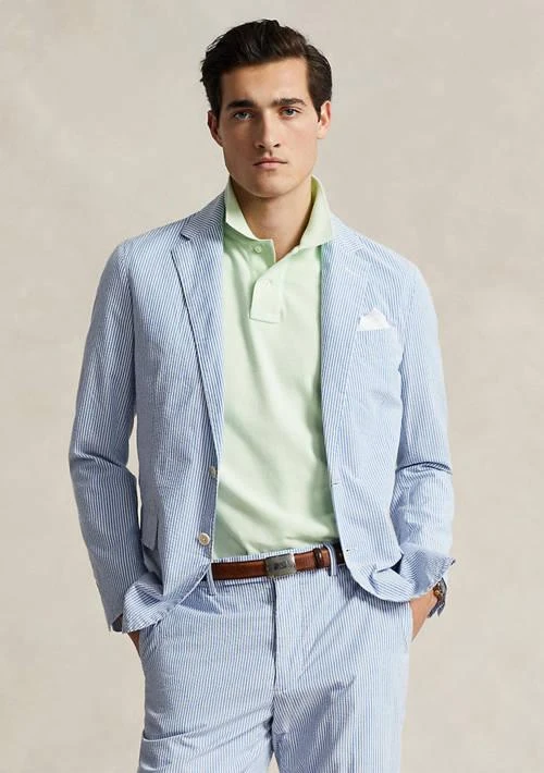 Ralph Lauren Ralph Lauren Polo Soft Modern Seersucker Suit Jacket 1
