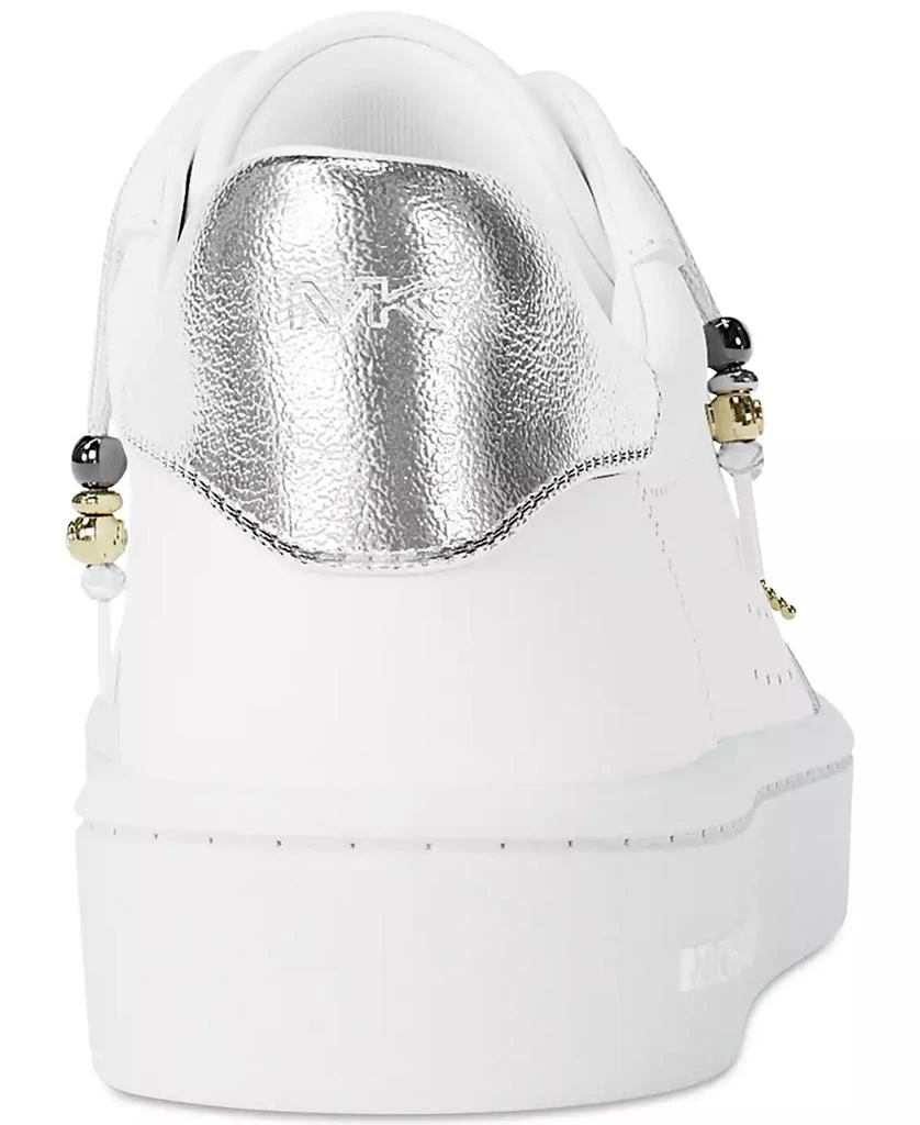 Michael Kors Scotty Leather Lace-up Sneakers with Charms 3