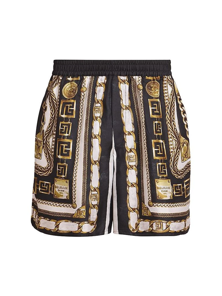 Balmain Foulard Printed Shorts 1
