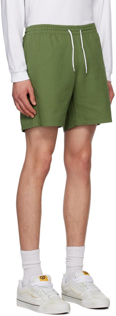 Noah Khaki Elasticized Shorts