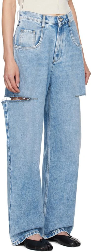 MAISON MARGIELA Blue Slash Jeans 2
