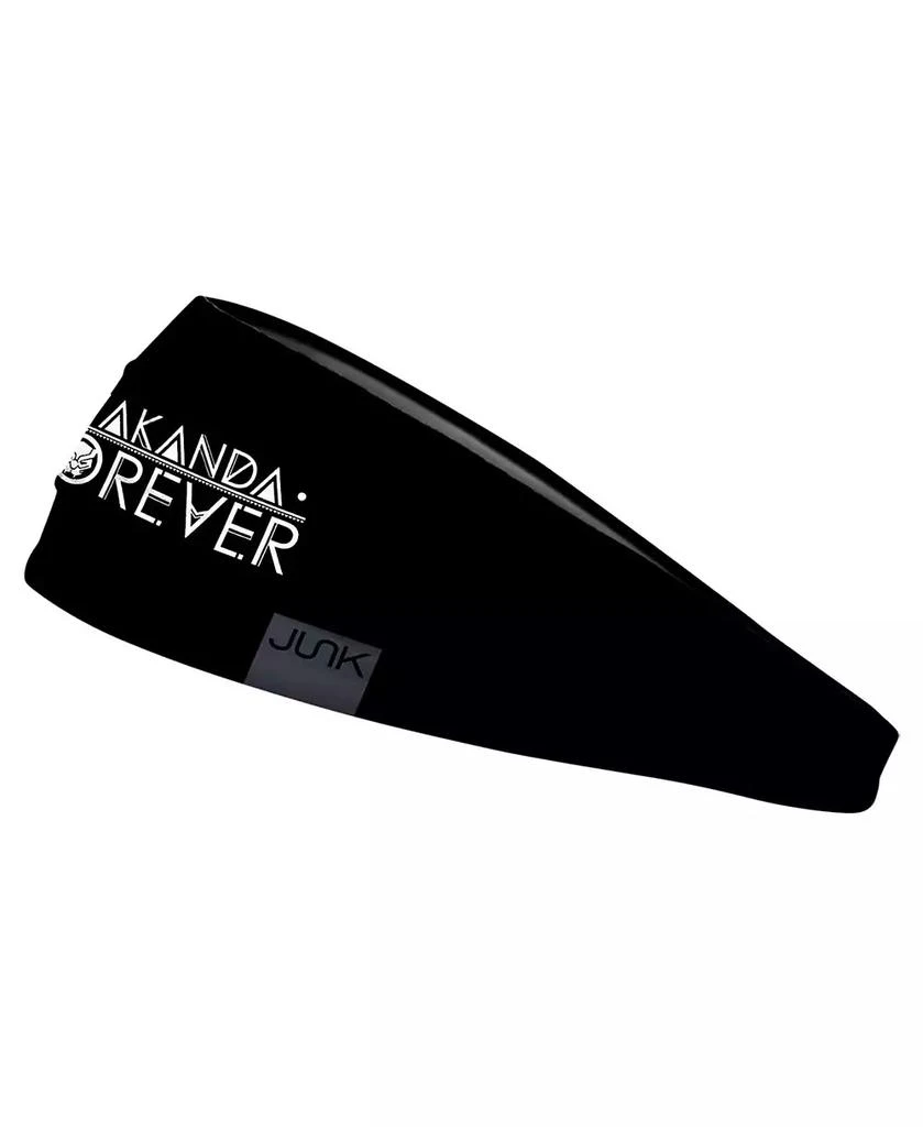 Junk Brand Men
s and Women
s Black Panther Wakanda Forever Headband 2