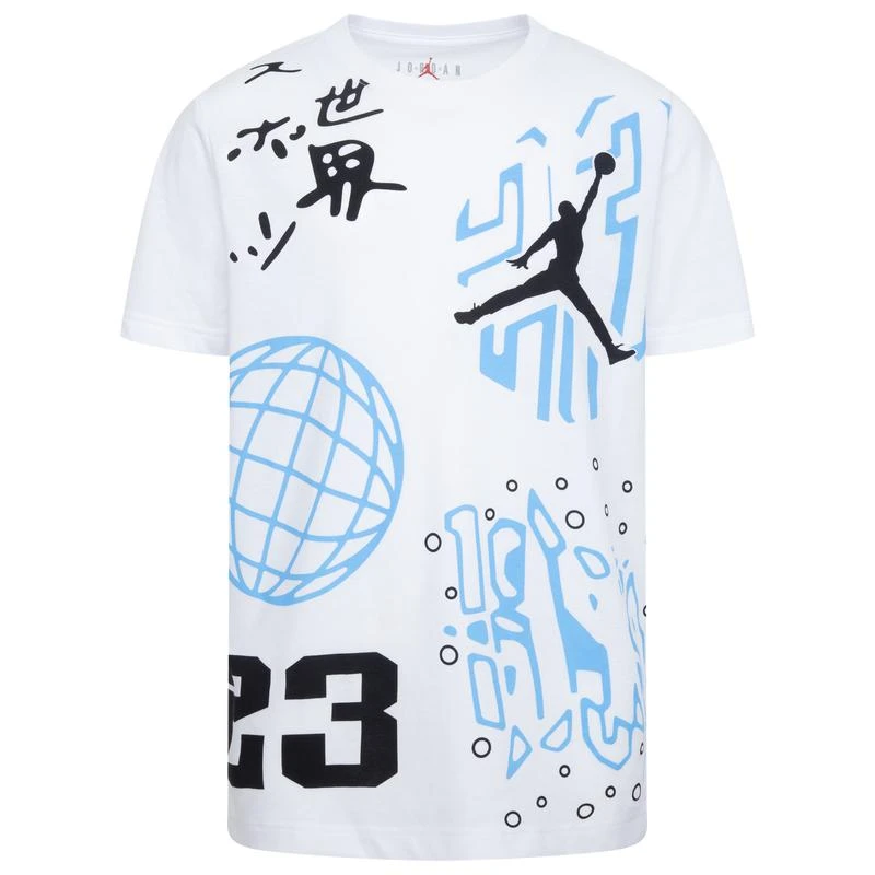 Jordan Jordan AJ 1994 Globe T-Shirt Boys' Grade School Kid's