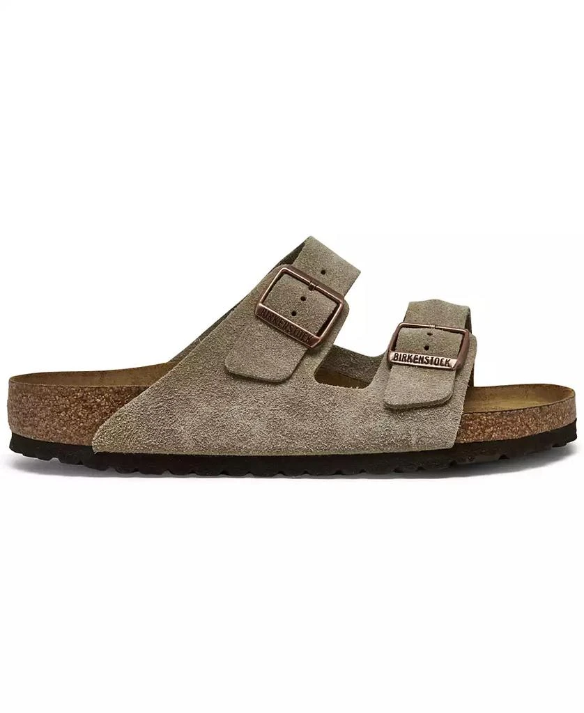 Birkenstock Men's Arizona Suede Leather Soft Footbed Casual Sandals from Finish Line 2