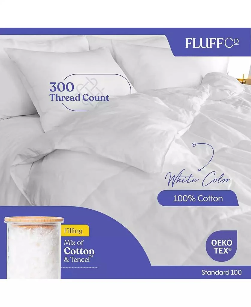 FluffCo Down Alternative Comforter - 4