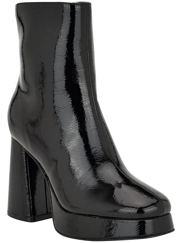 GUESS Womens Man Made Platform Bootes Ankle Boots 1