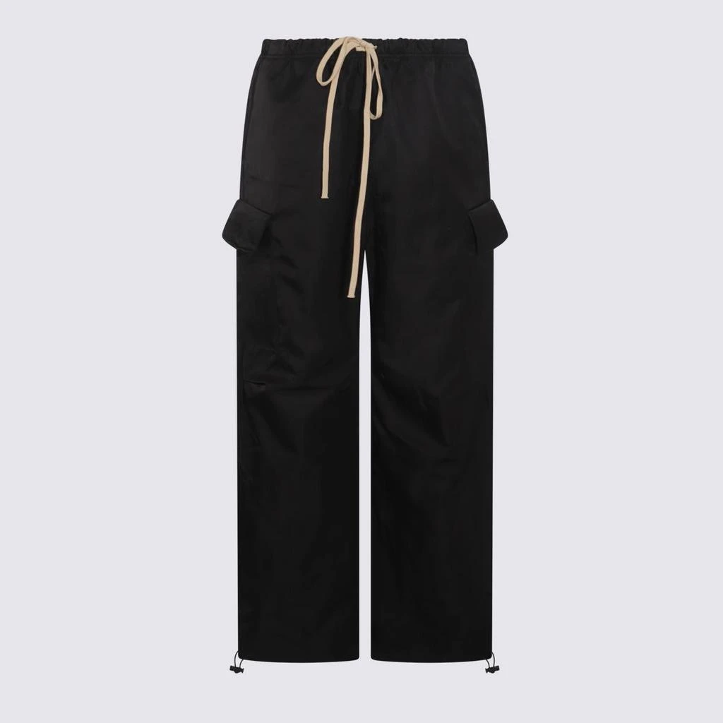 Essentials Fear Of God Essential Black Nylon Pants 1