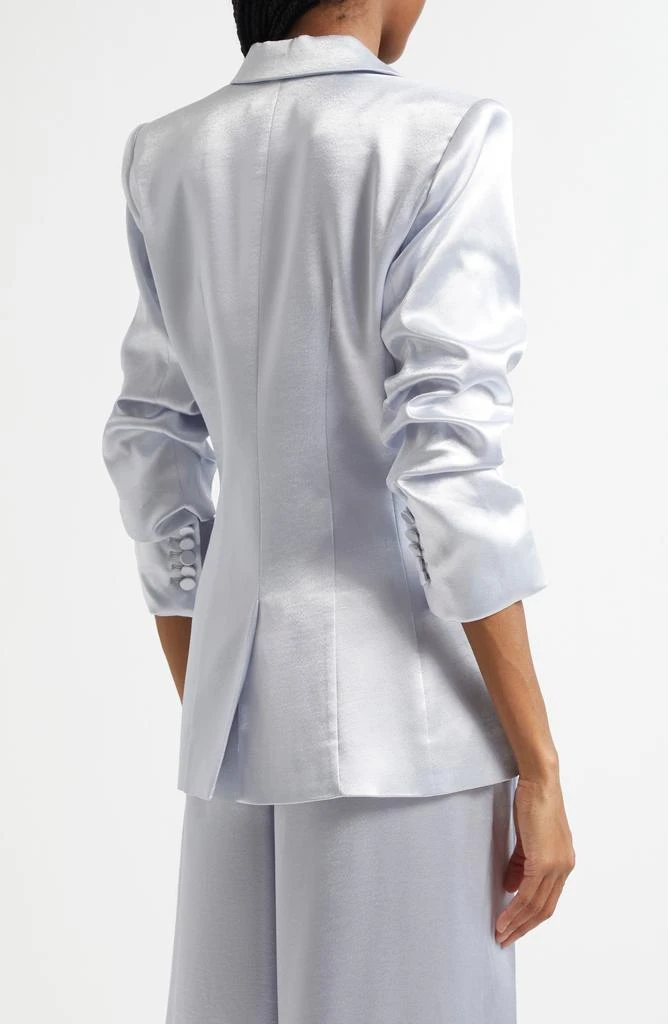Cinq à Sept Cheyenne Hammered Satin Scrunch Sleeve Jacket 3