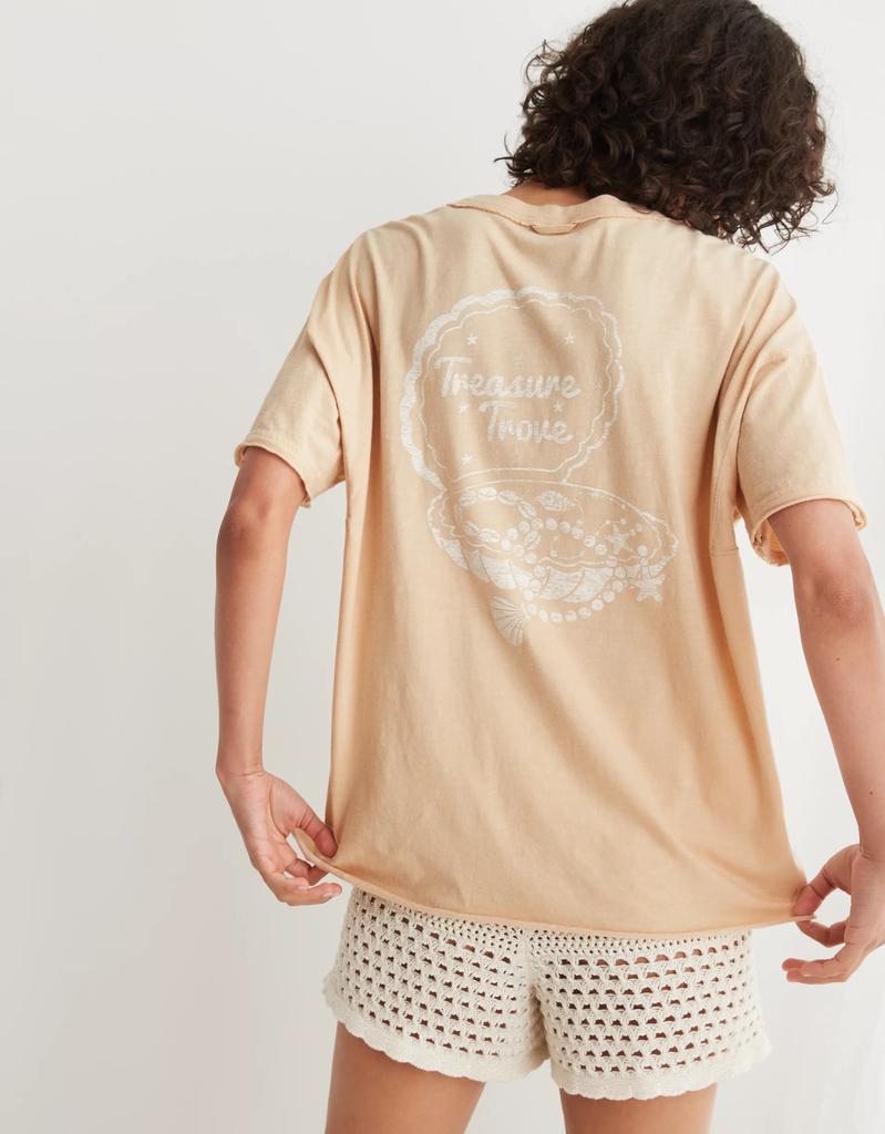 Aerie Aerie Graphic Oversized Boyfriend T-Shirt