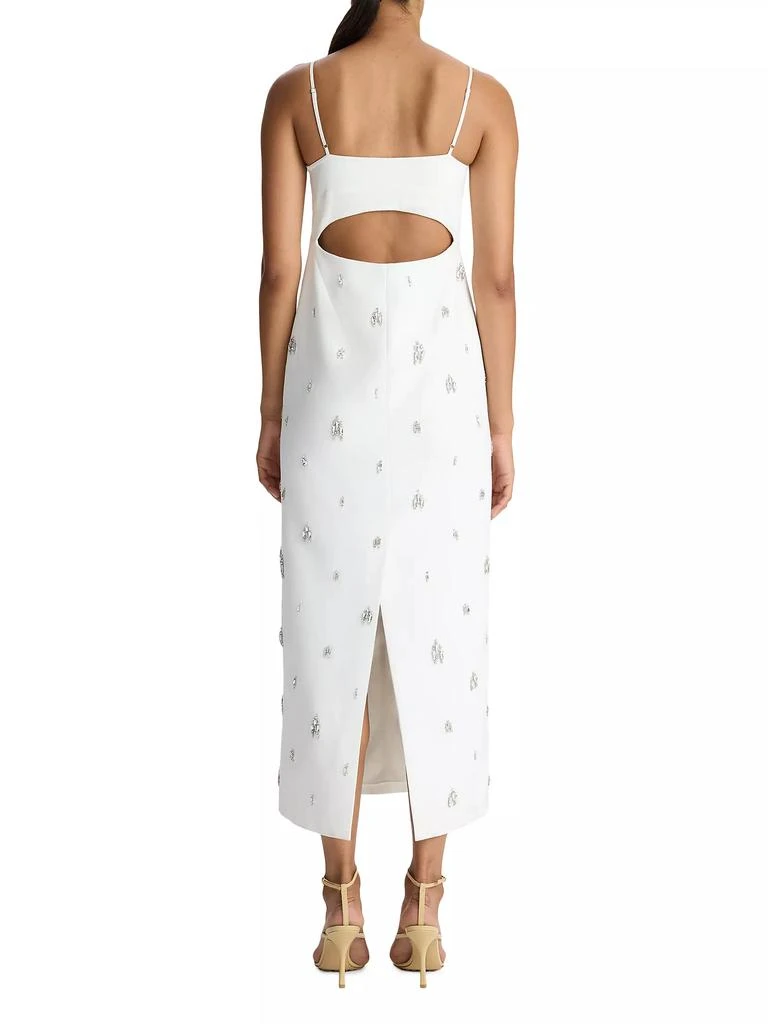 A.L.C. Alana Crystal-Embellished Midi-Dress 4