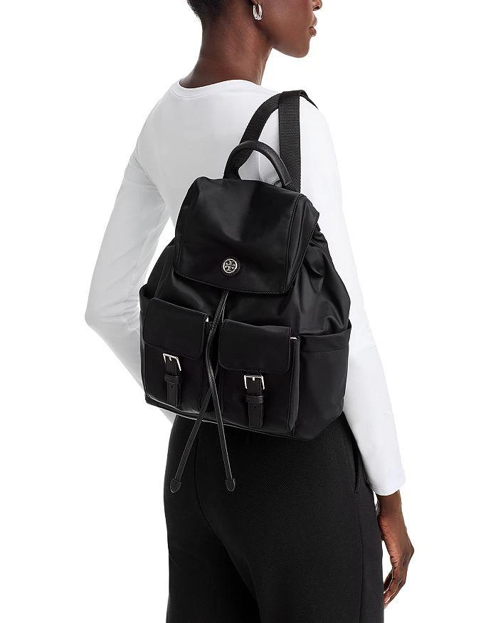 Tory Burch Virginia Drawstring Flap Backpack 2