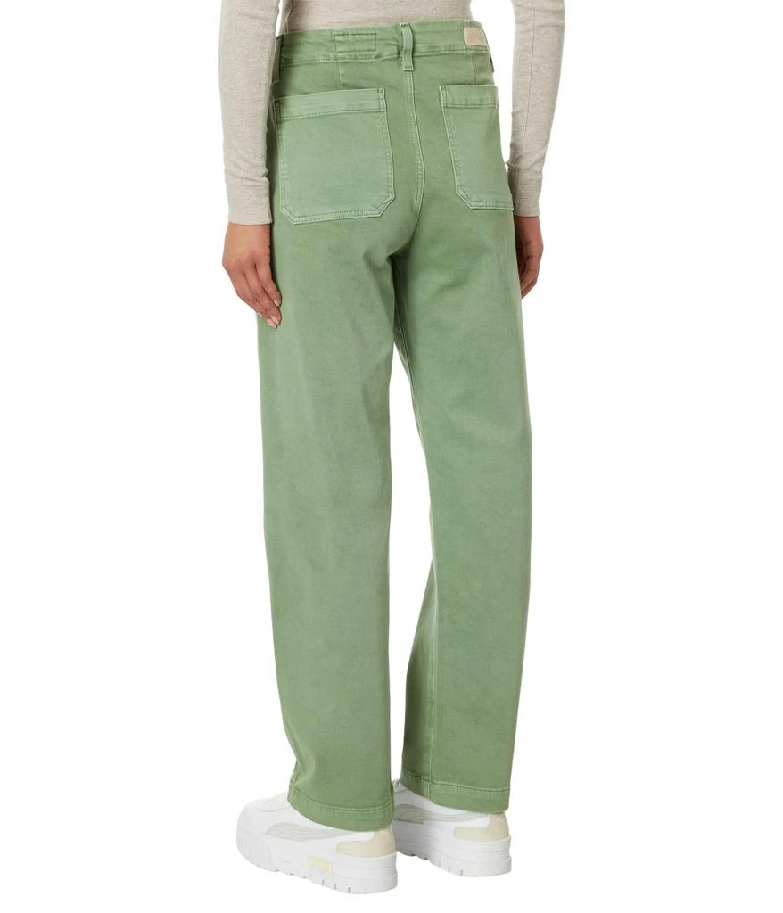 AG Jeans Analeigh High-Rise Straight Crop in Sulfur Forest Pike 2