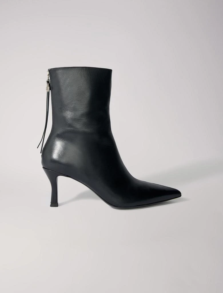 Maje Maje Woman's goat Sock lining: Leather ankle boots for Fall/Winter 1