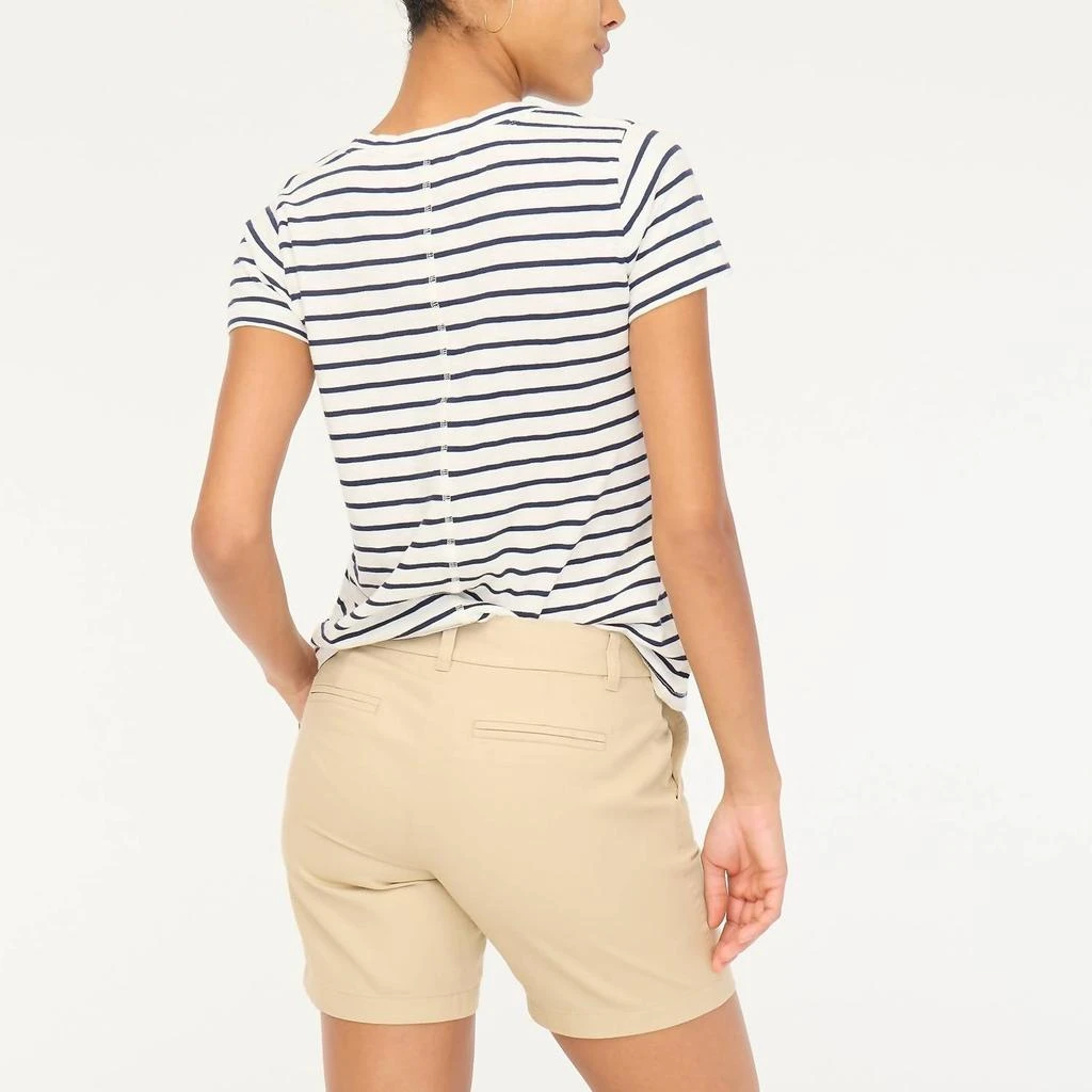 J. Crew 7" Classic Chino Short In Light Khaki 2