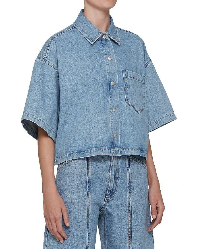 AGOLDE Rona Box Denim Shirt 6