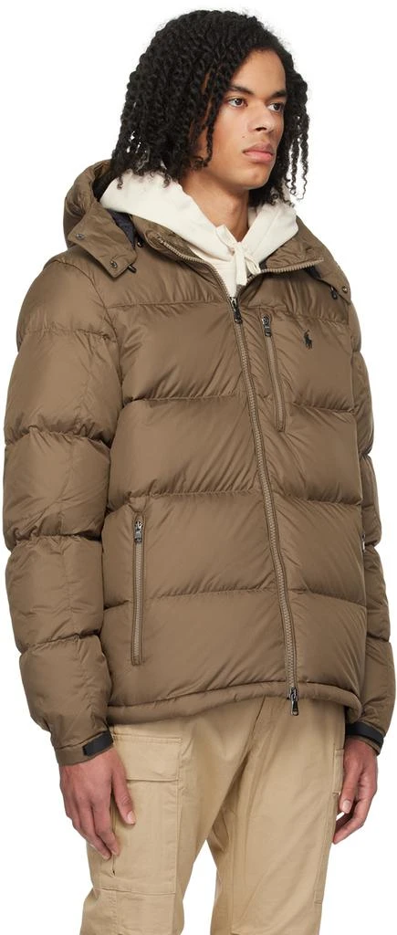 Polo Ralph Lauren Brown Quilted Down Jacket 2