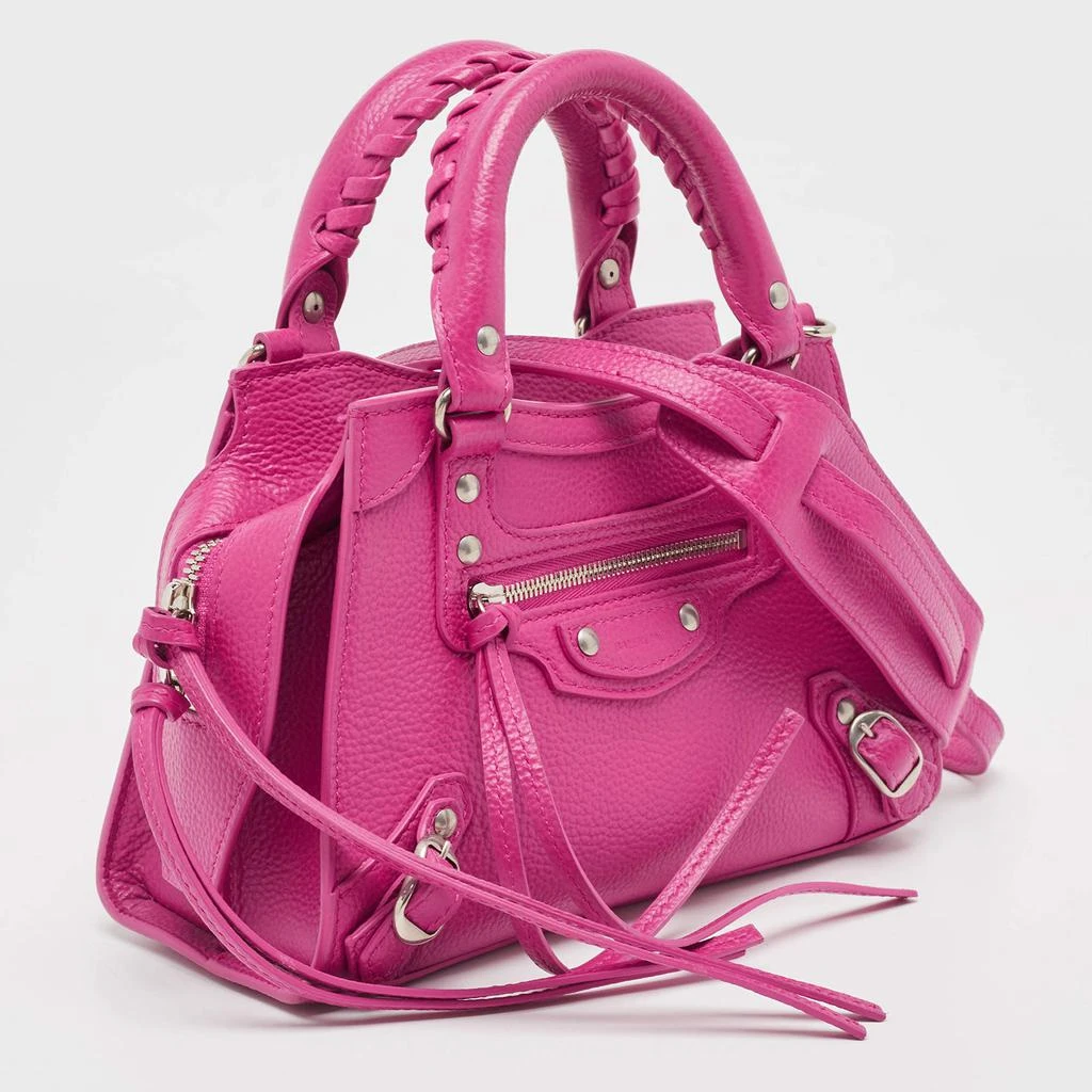 Balenciaga Balenciaga Pink Leather Mini Neo Classic Bag 3