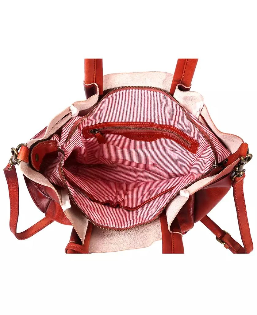 OLD TREND Women's Genuine Leather Sprout Land Tote Bag 8