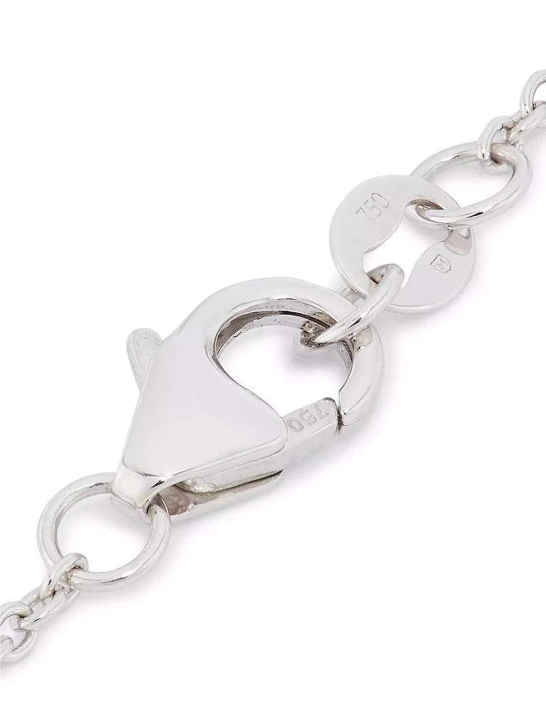 Mikimoto Morning Dew 18K White Gold, 8MM Cultured Akoya Pearl & 0.16 TCW Diamond Pendant Necklace 3