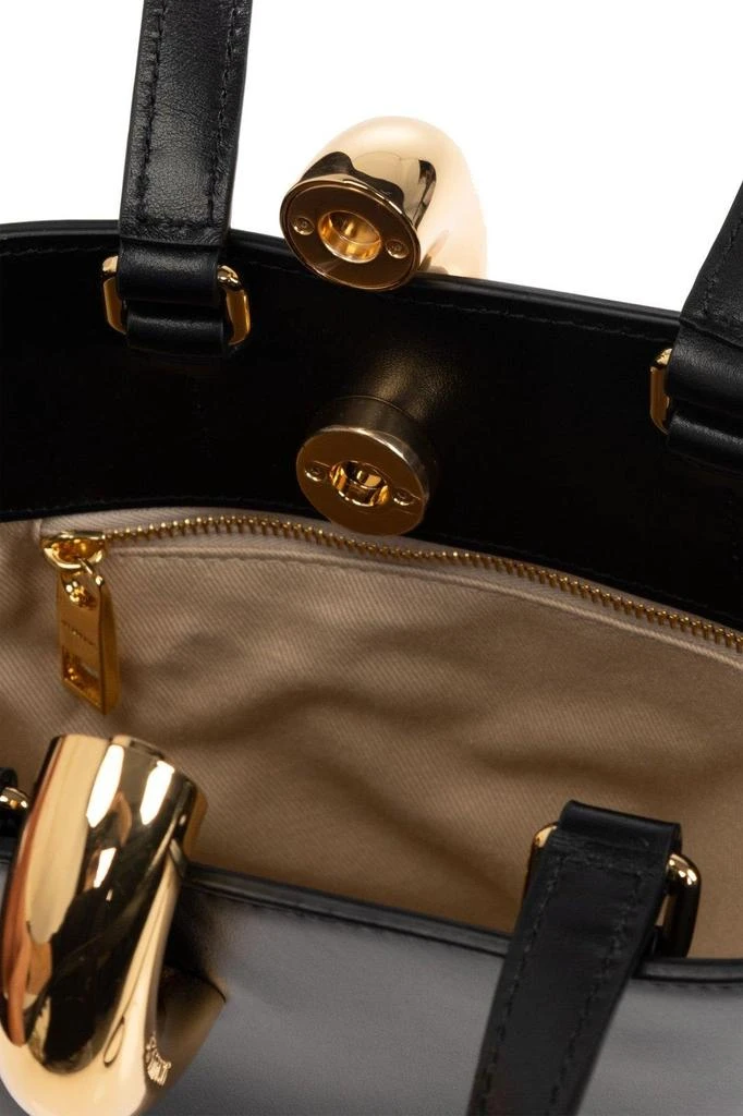 Jacquemus The Small Bambola Asymmetric Mini Bucket Bag 4