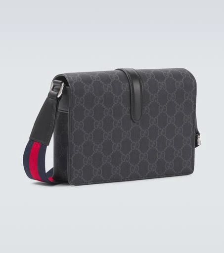 Gucci GG Mini leather-trimmed crossbody bag 5