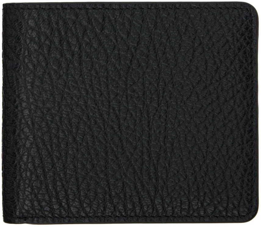 MAISON MARGIELA Black Four Stitches Wallet 1