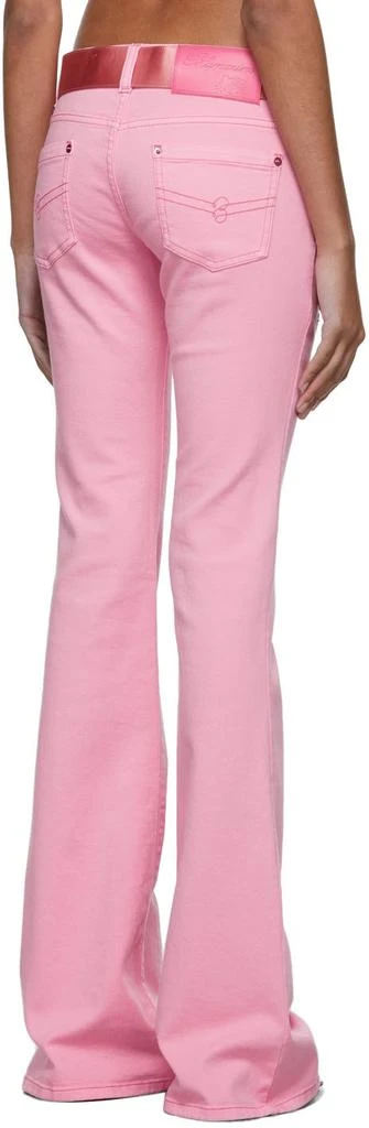 BLUMARINE SSENSE Exclusive Pink Denim Jeans 3