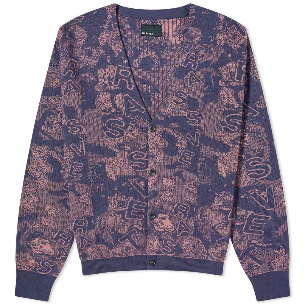 PACCBET RASSVET Roses Knit Cardigan 1