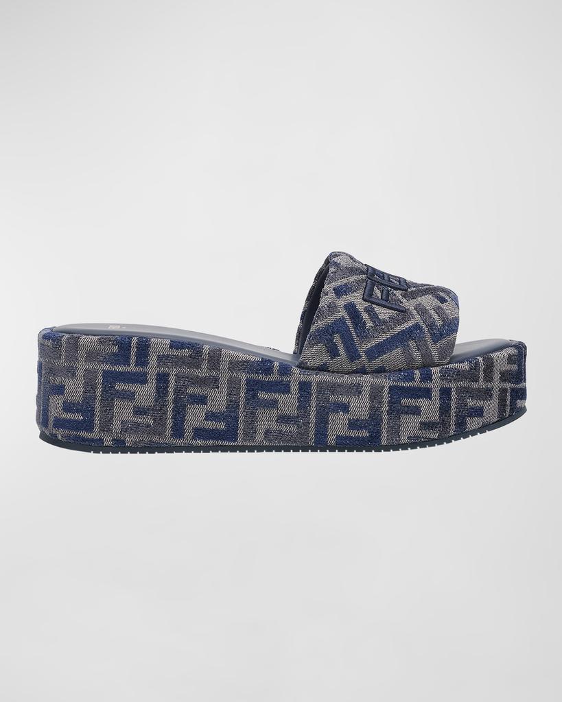 サンダル・ミュール Fendi Coral Leather Baguette Slippers Fendi CORAL LEATHER BAGUETTE SLIPPERS - Slippers - BeyondStyle