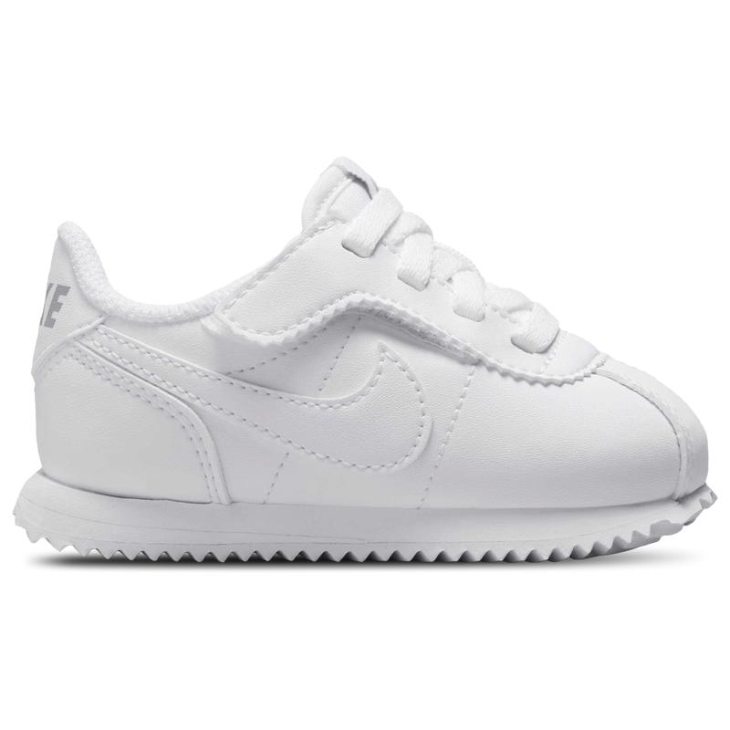 Nike Nike Cortez EasyOn Boys Toddler White White Wolf Grey 07.0 Baby Clothing Shoes Free Shipping BeyondStyle