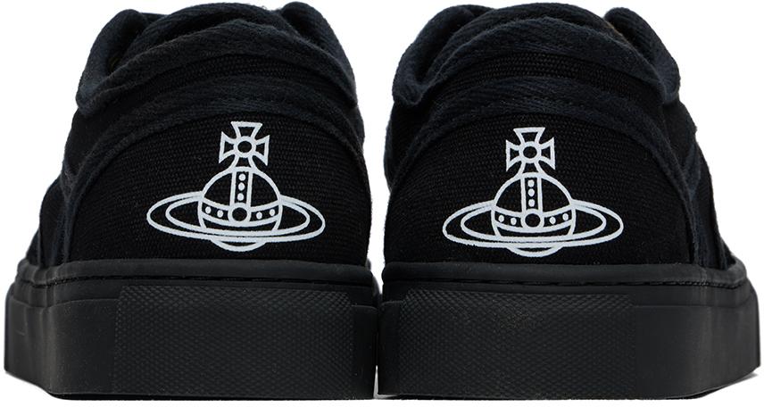 【関税込み】Vivienne Westwood ブラック Brighton スニーカー Vivienne Westwood Black Brighton Sneakers - Casual Shoes
