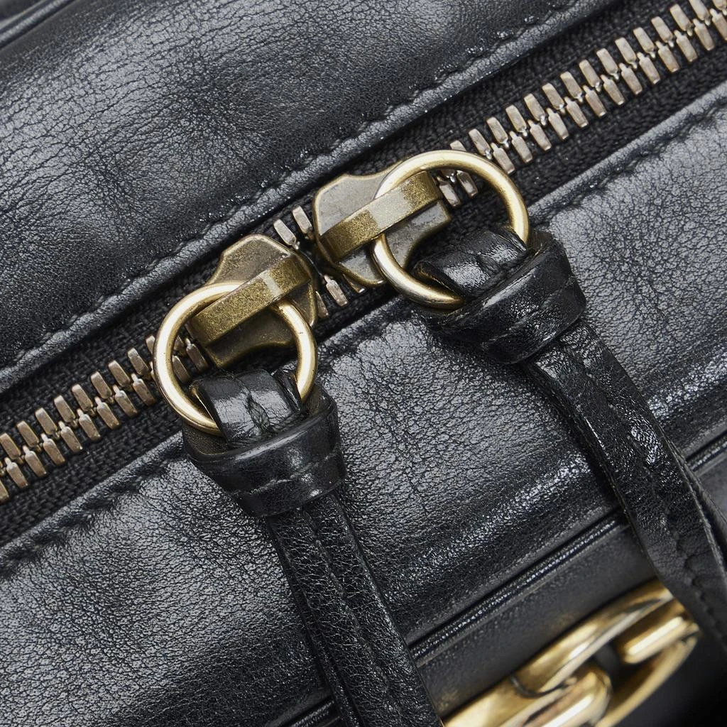 Gucci Gucci Black Leather Ghost GG Marmont Bag 4
