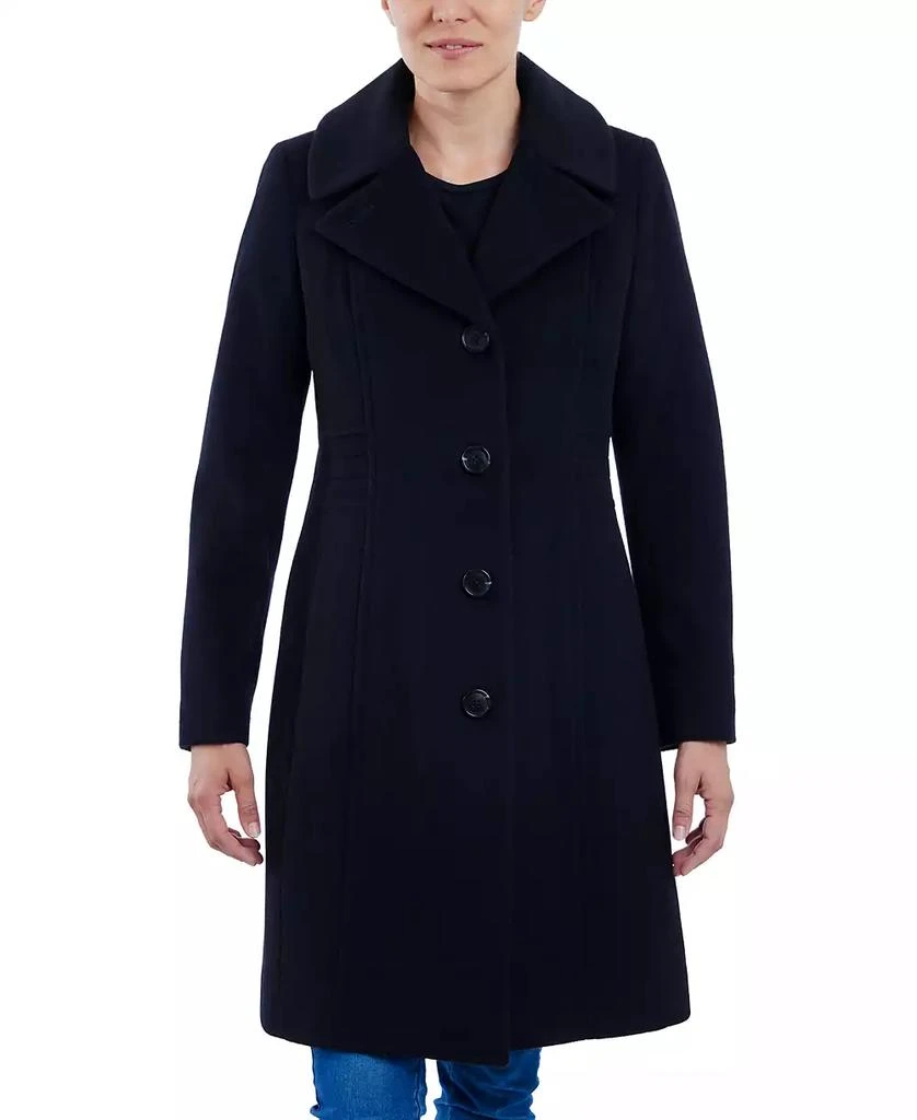 Anne Klein Women's Single-Breasted Notched-Collar Coat, Created for Macy's 1