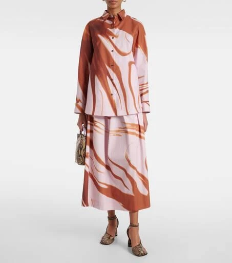 Dries Van Noten Printed cotton shirt 2