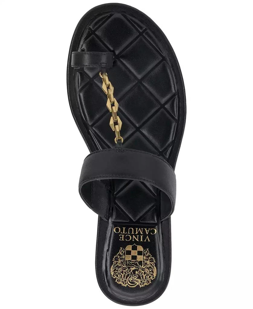 Vince Camuto Women's Lexie Toe Strap Chain Sandals 4